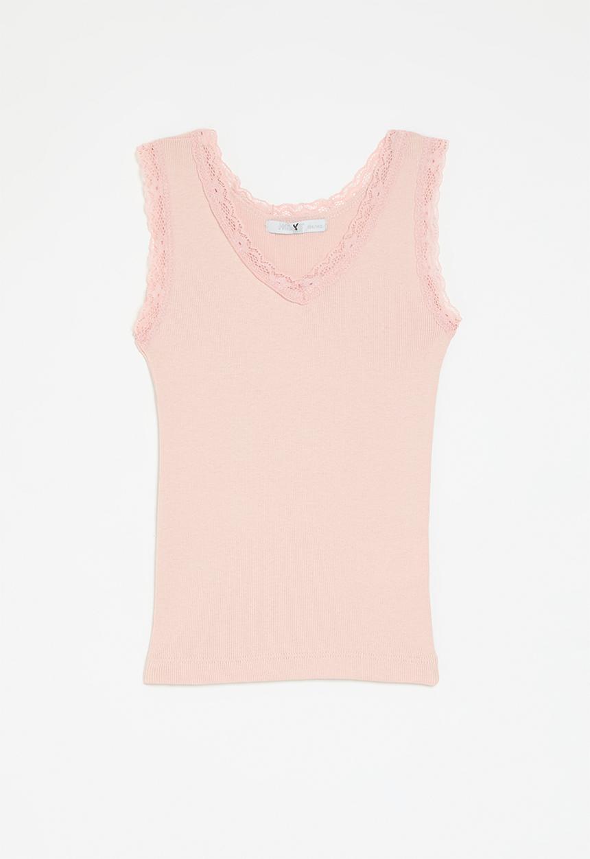 HAILYS - Lona top - rose