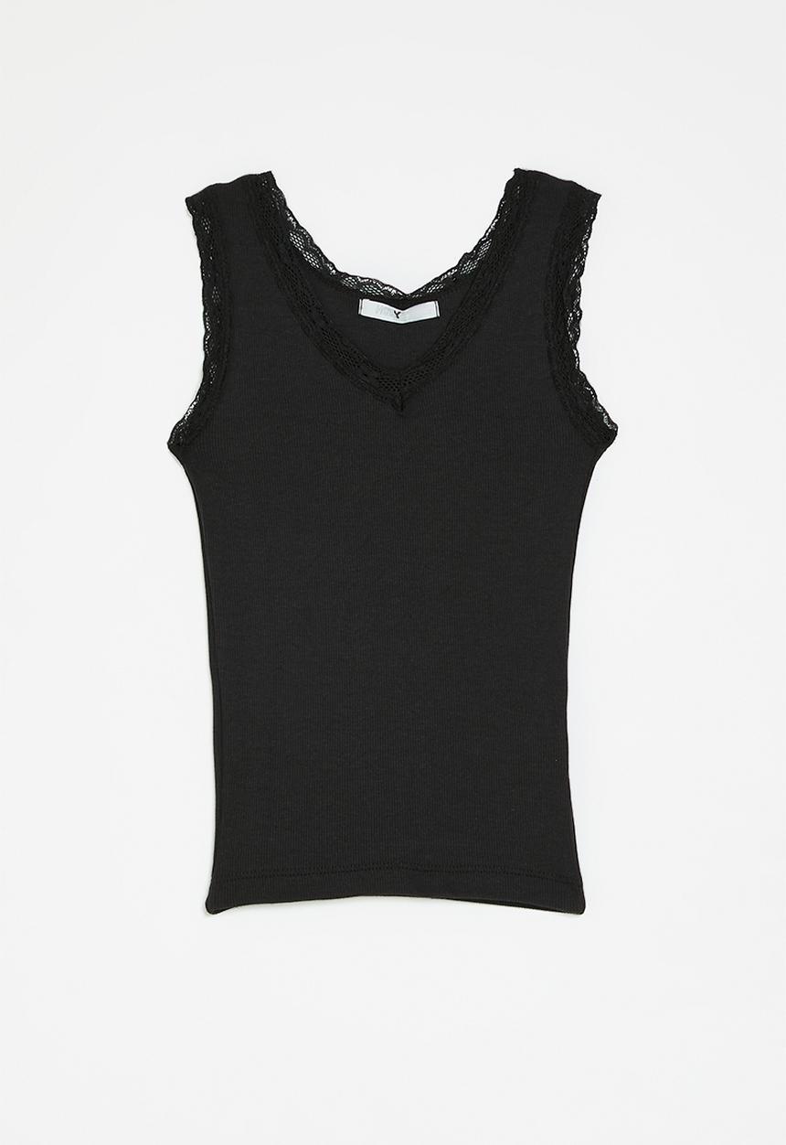 HAILYS - Lona top - black