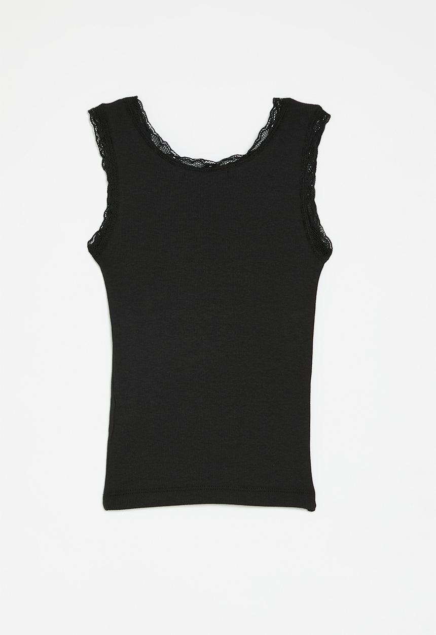 HAILYS - Lona top - black
