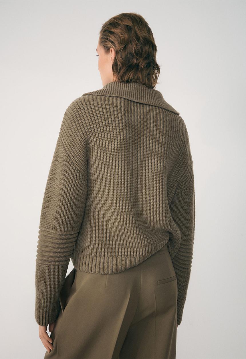 MANGO - Sweater demy - beige/khaki