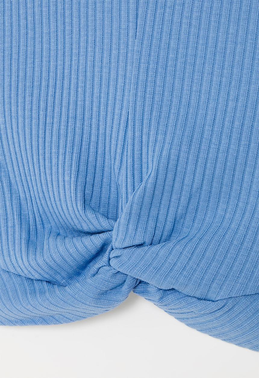 HAILYS - Shari t top - summer blue