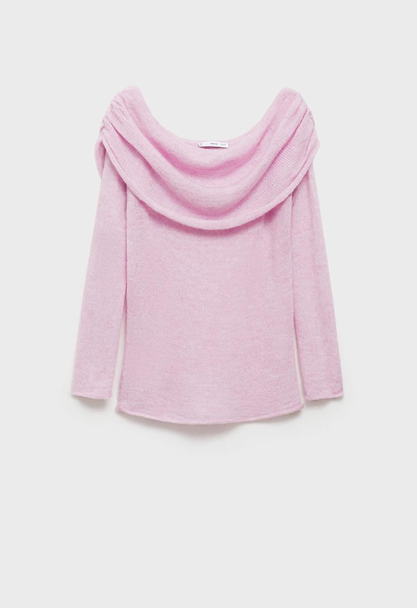 MANGO - Sweater cisne - pink