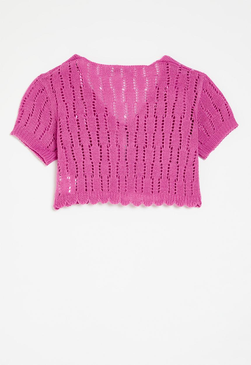 HAILYS - Sa44lma t top - summer pink