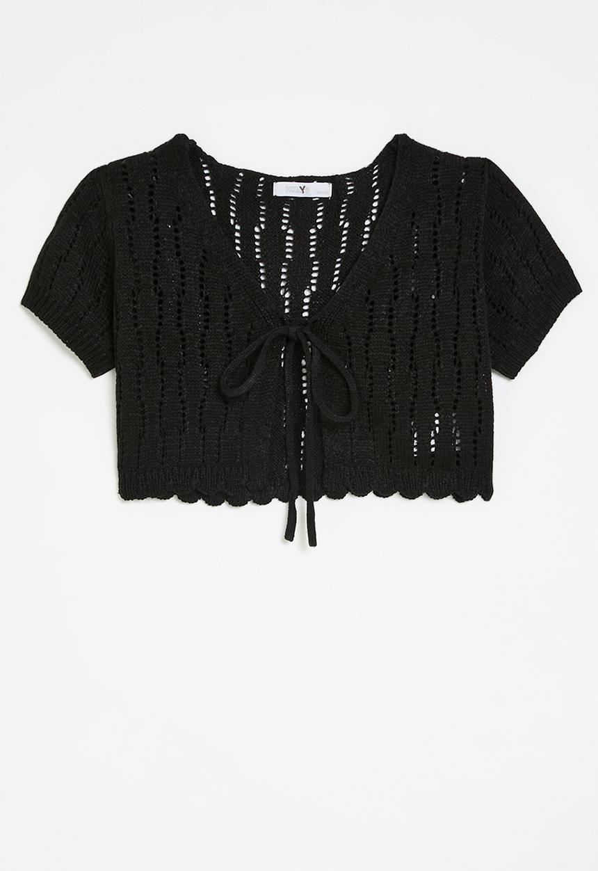HAILYS - Sa44lma t top - black