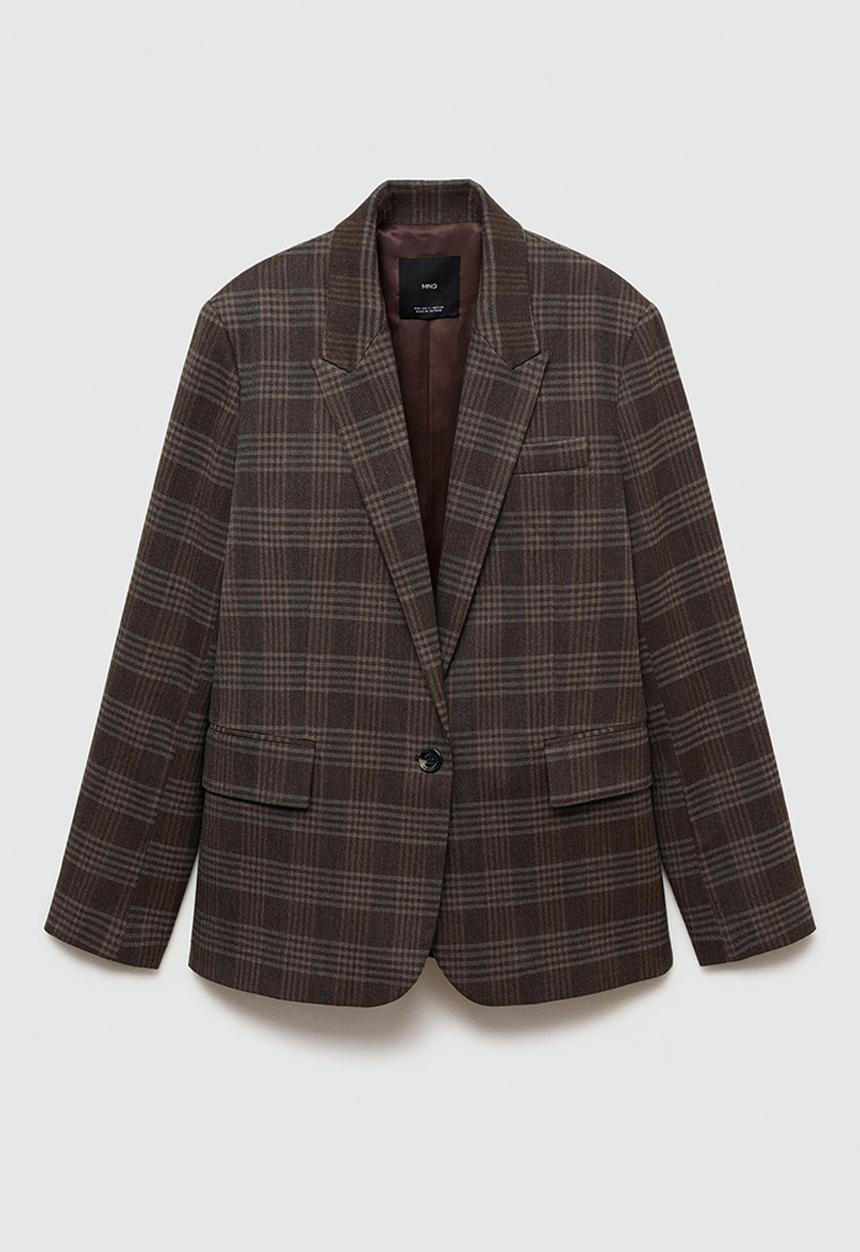 MANGO - Blazer bristol - brown