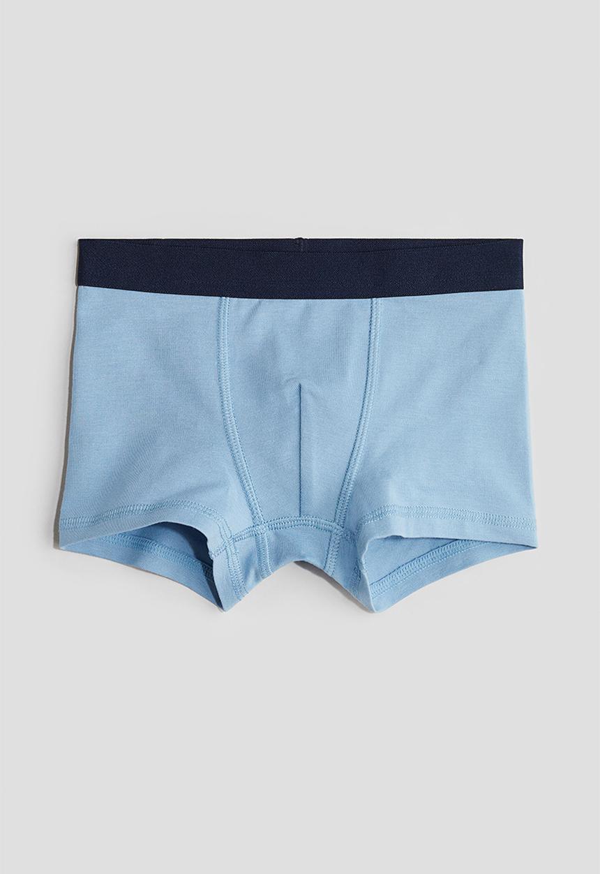 H&M - 5-pack trunks - navy blue/green