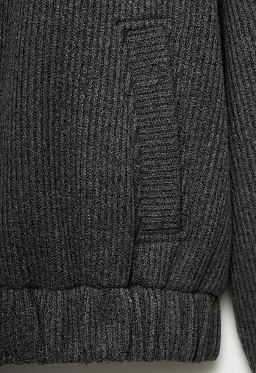 MANGO - Jacket sky - open gray
