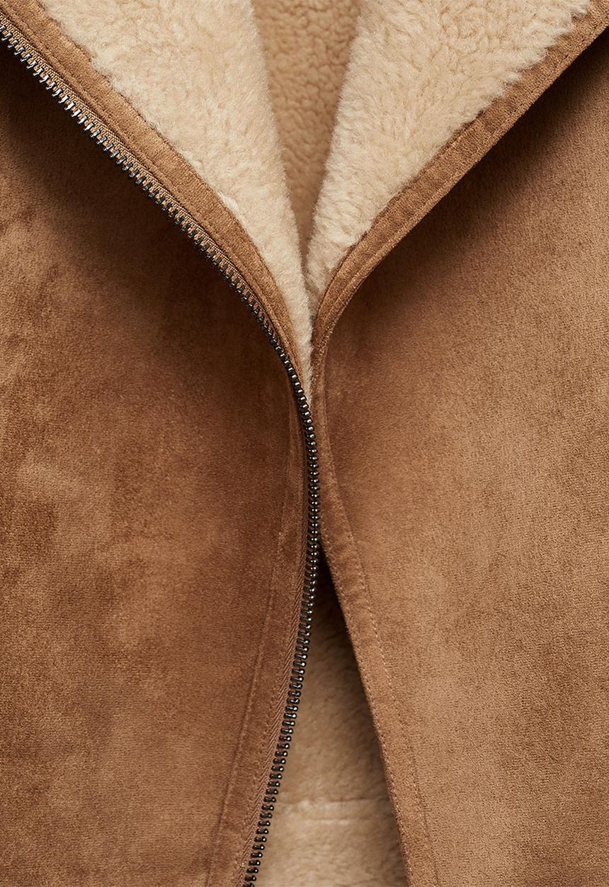 MANGO - Jacket adri - brown