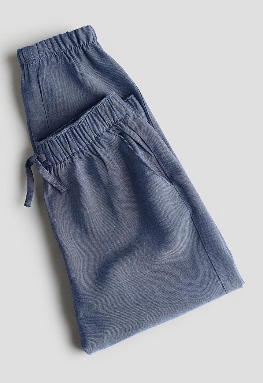 H&M - Woven joggers - blue