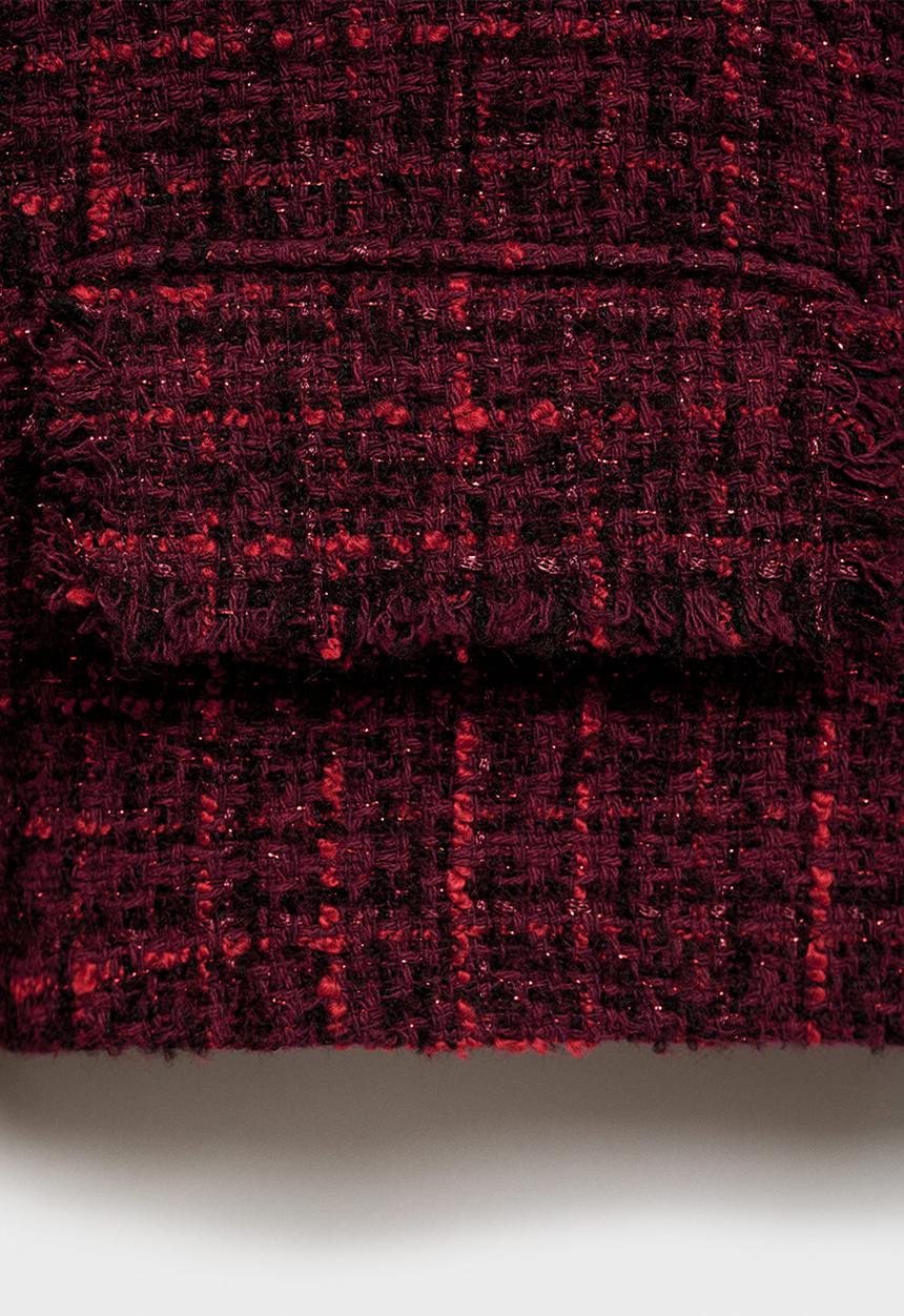 MANGO - Jacket porto - dark red