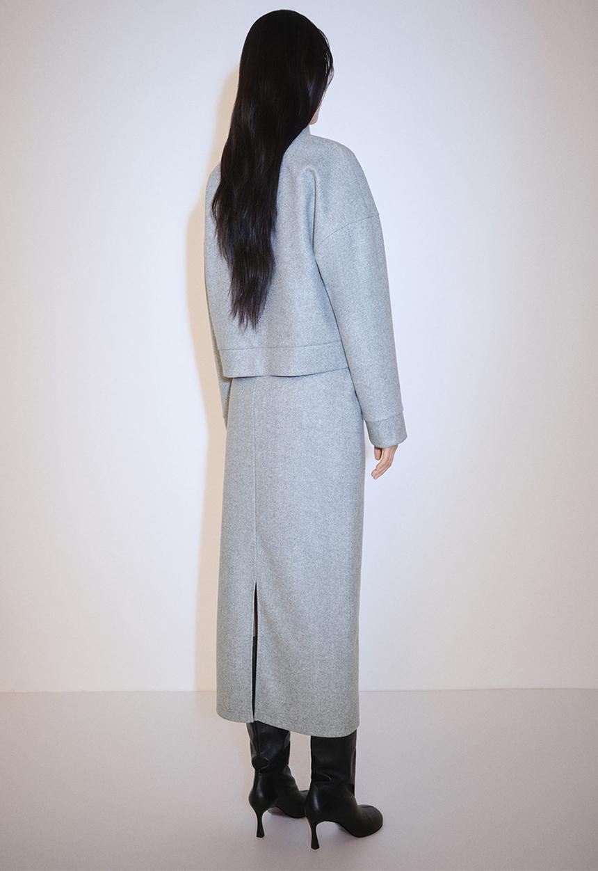 MANGO - Sweatshirt Maxe - Gray