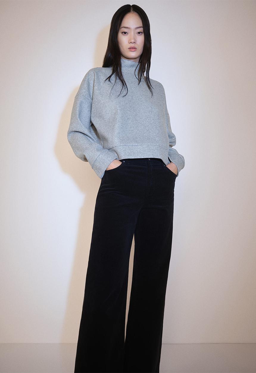 MANGO - Sweatshirt Maxe - Gray