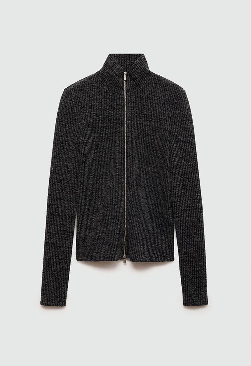 MANGO - Cardigan Neca - Gray
