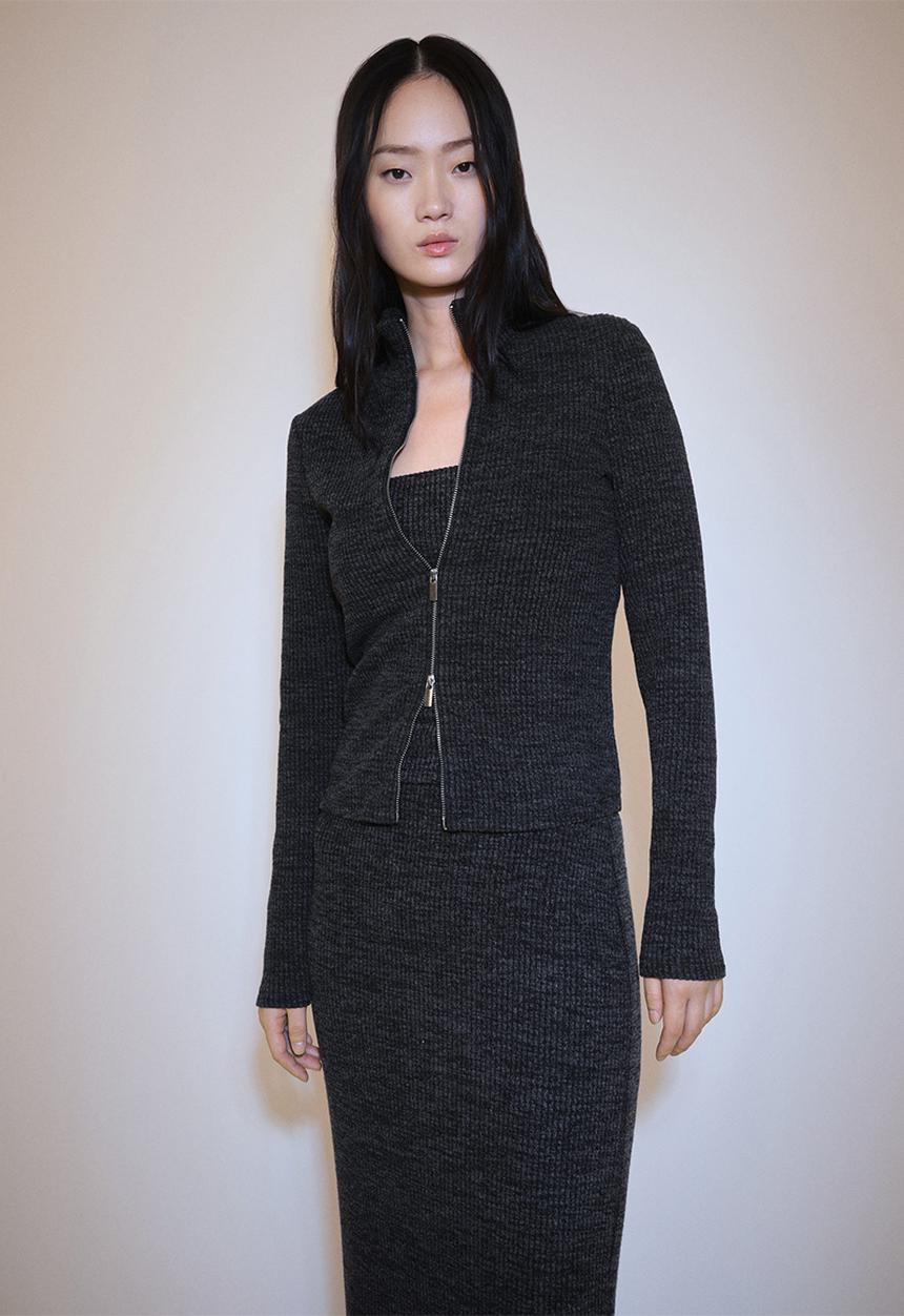 MANGO - Cardigan Neca - Gray