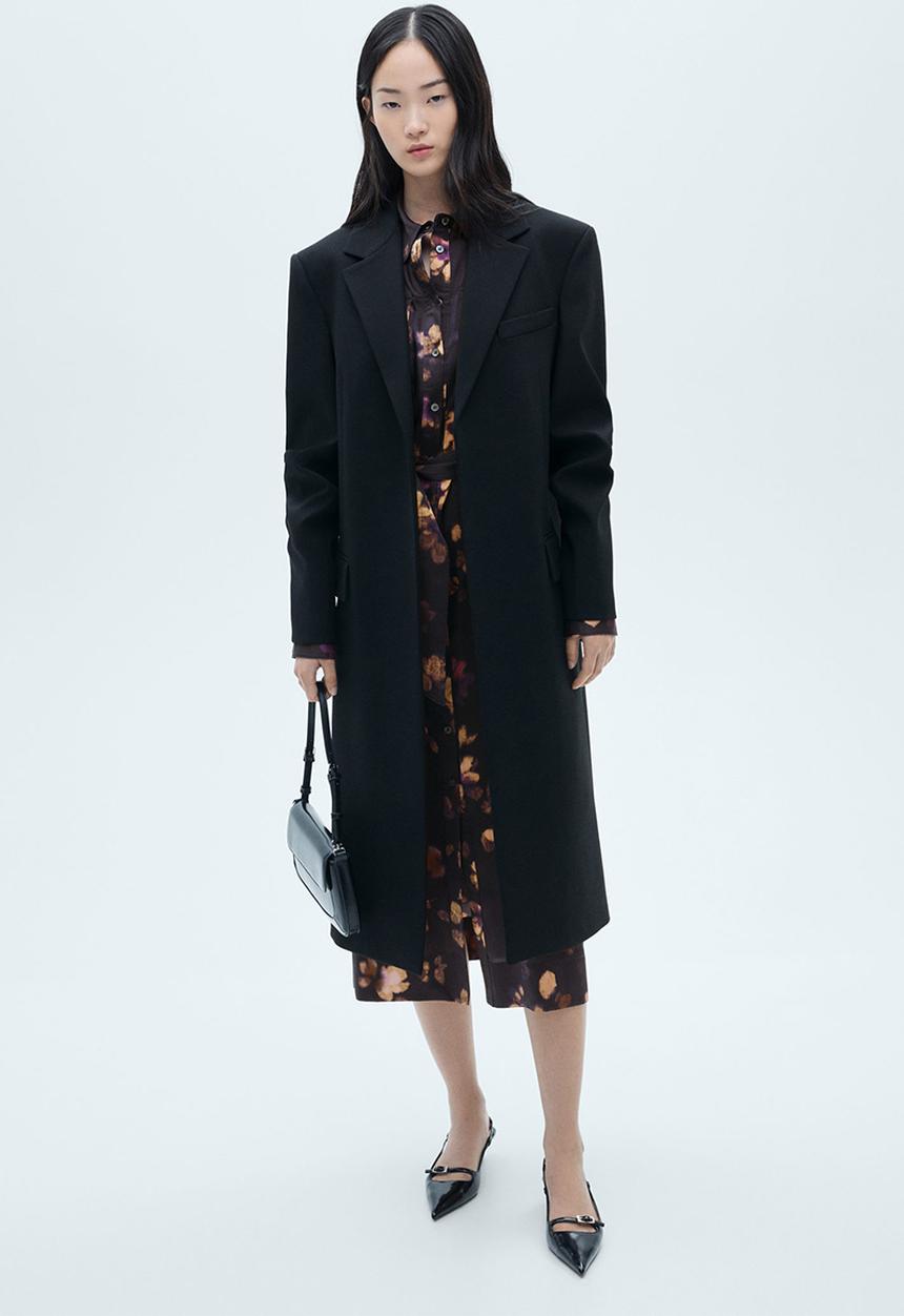 MANGO - Dress Bosco  - Medium Purple