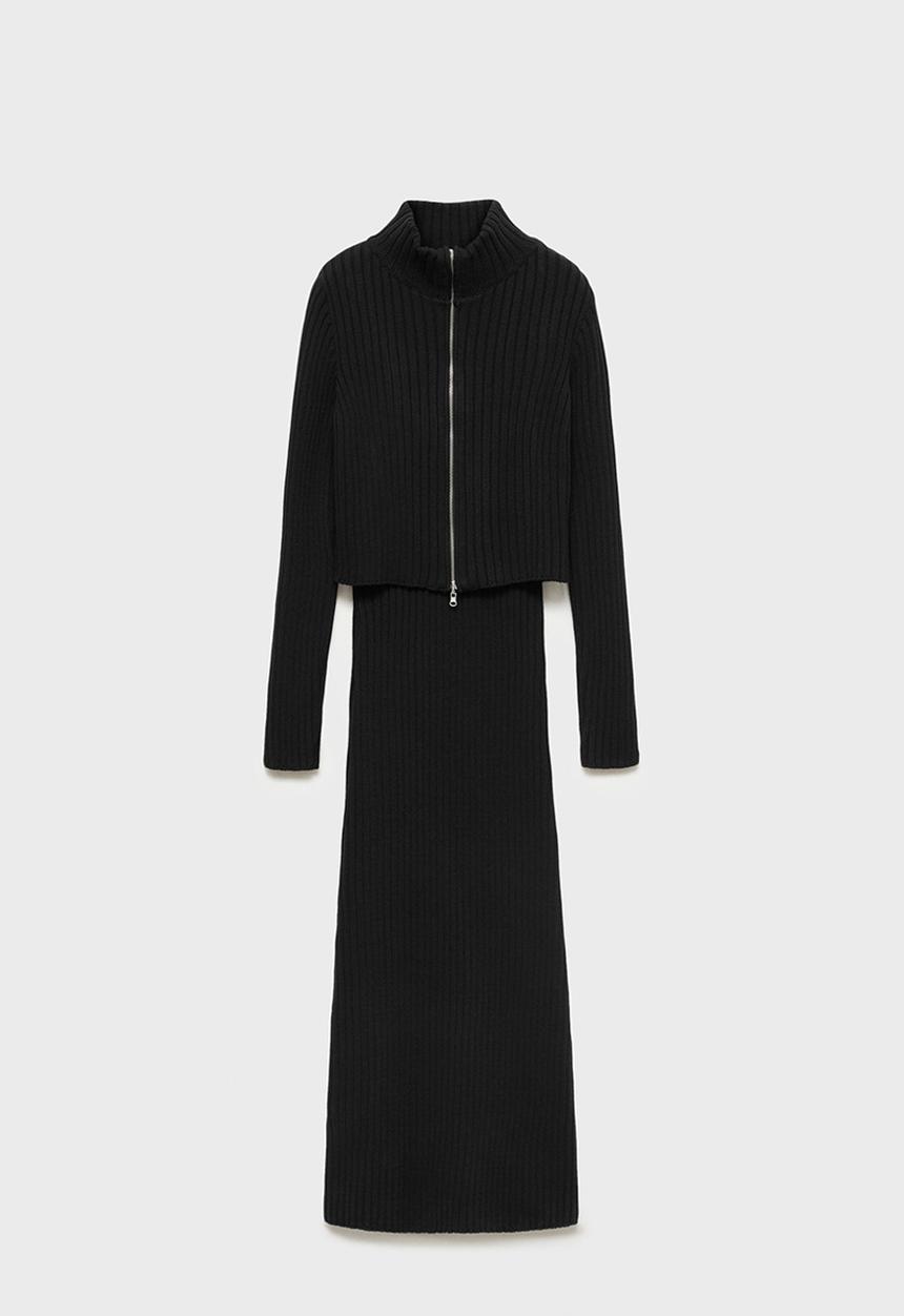 MANGO - Dress Lupe - Black