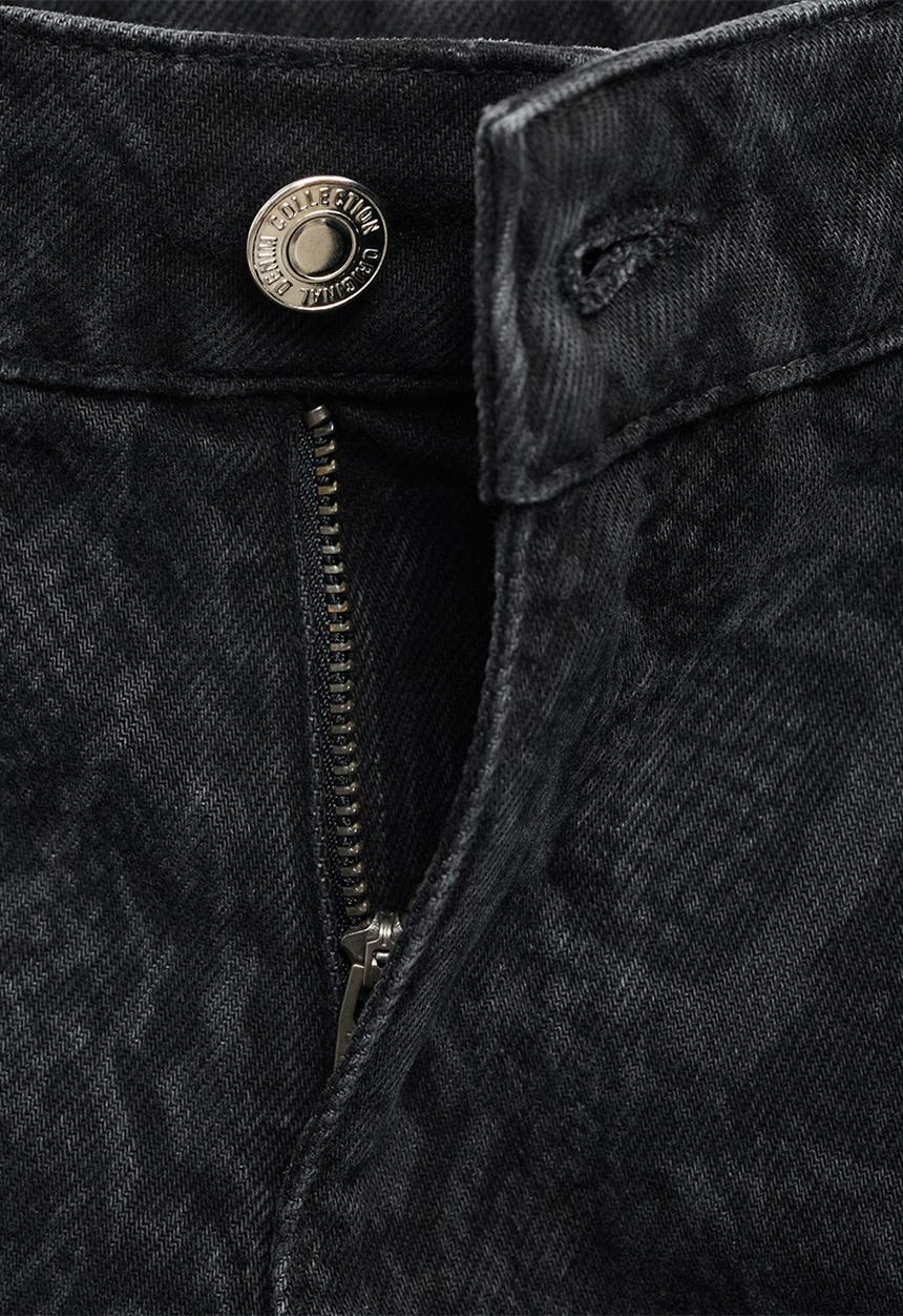 MANGO - Jeans Snake - Open Gray