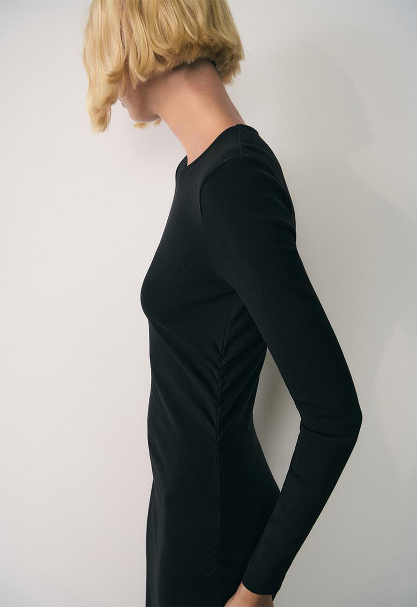 MANGO - Dress Basila - Black