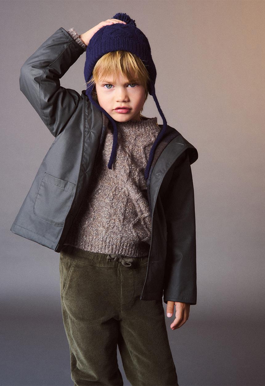 MANGO - Beanie glenn - navy