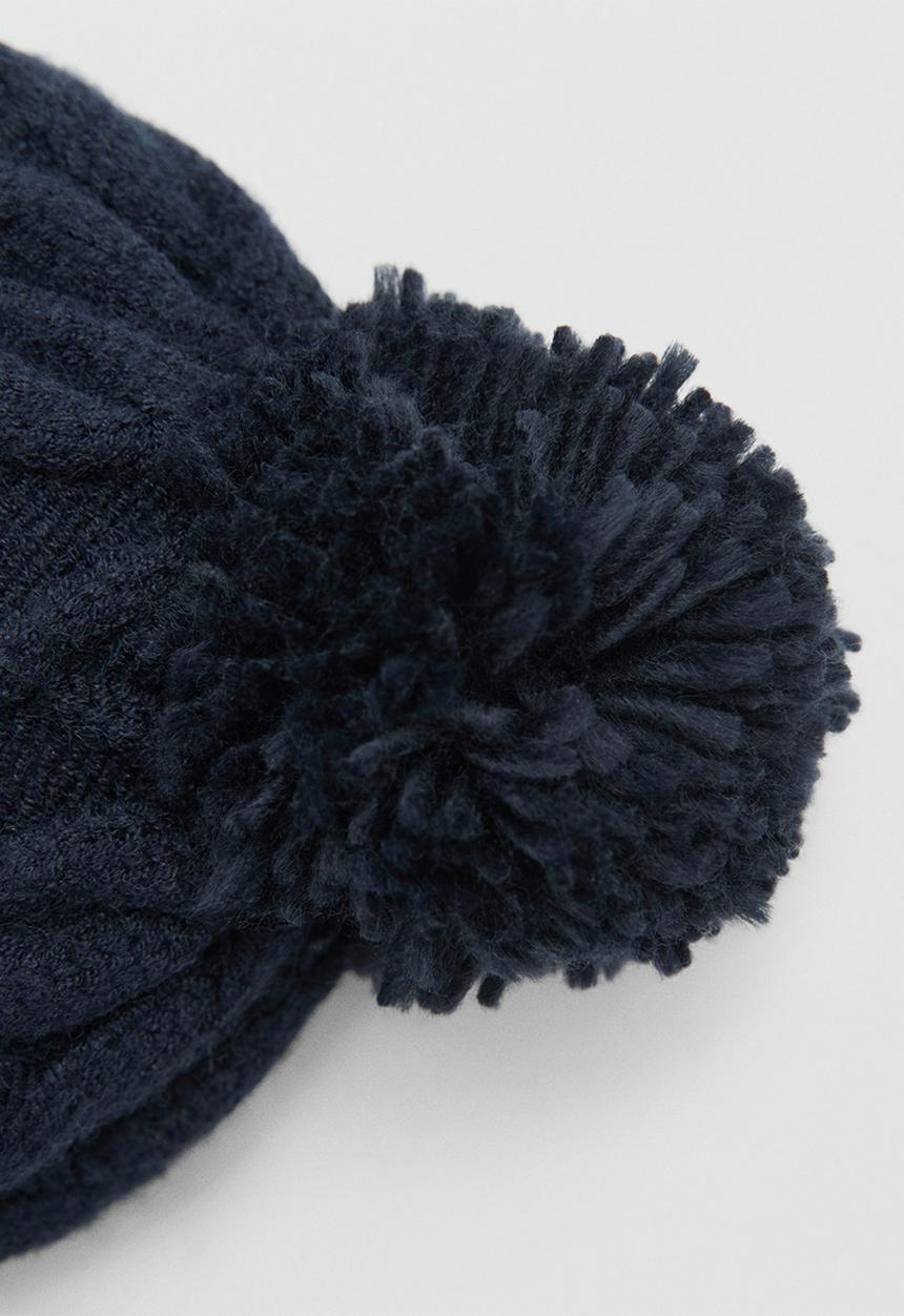 MANGO - Beanie glenn - navy