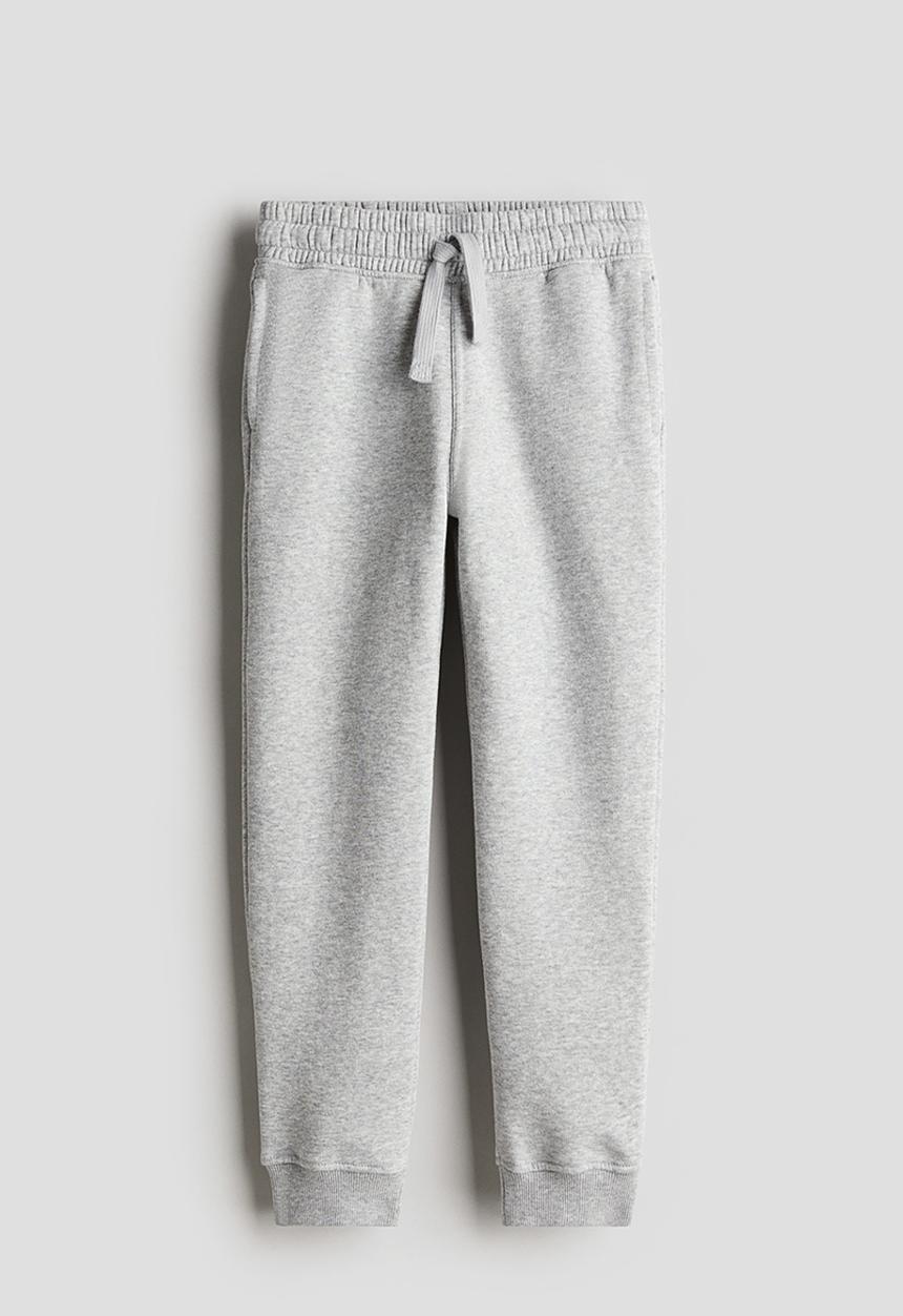 H&M - Cotton sweatshirt joggers - grey