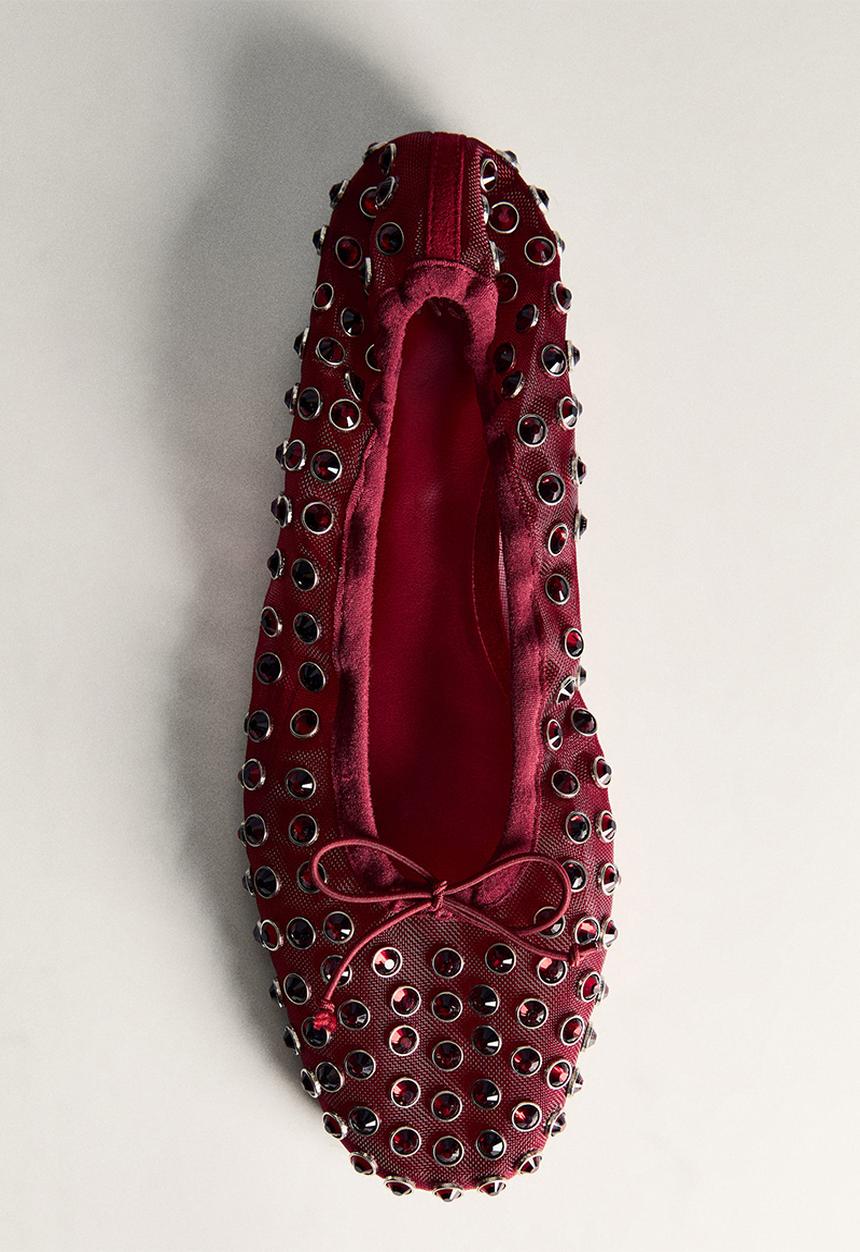 MANGO - Chati pump - dark red