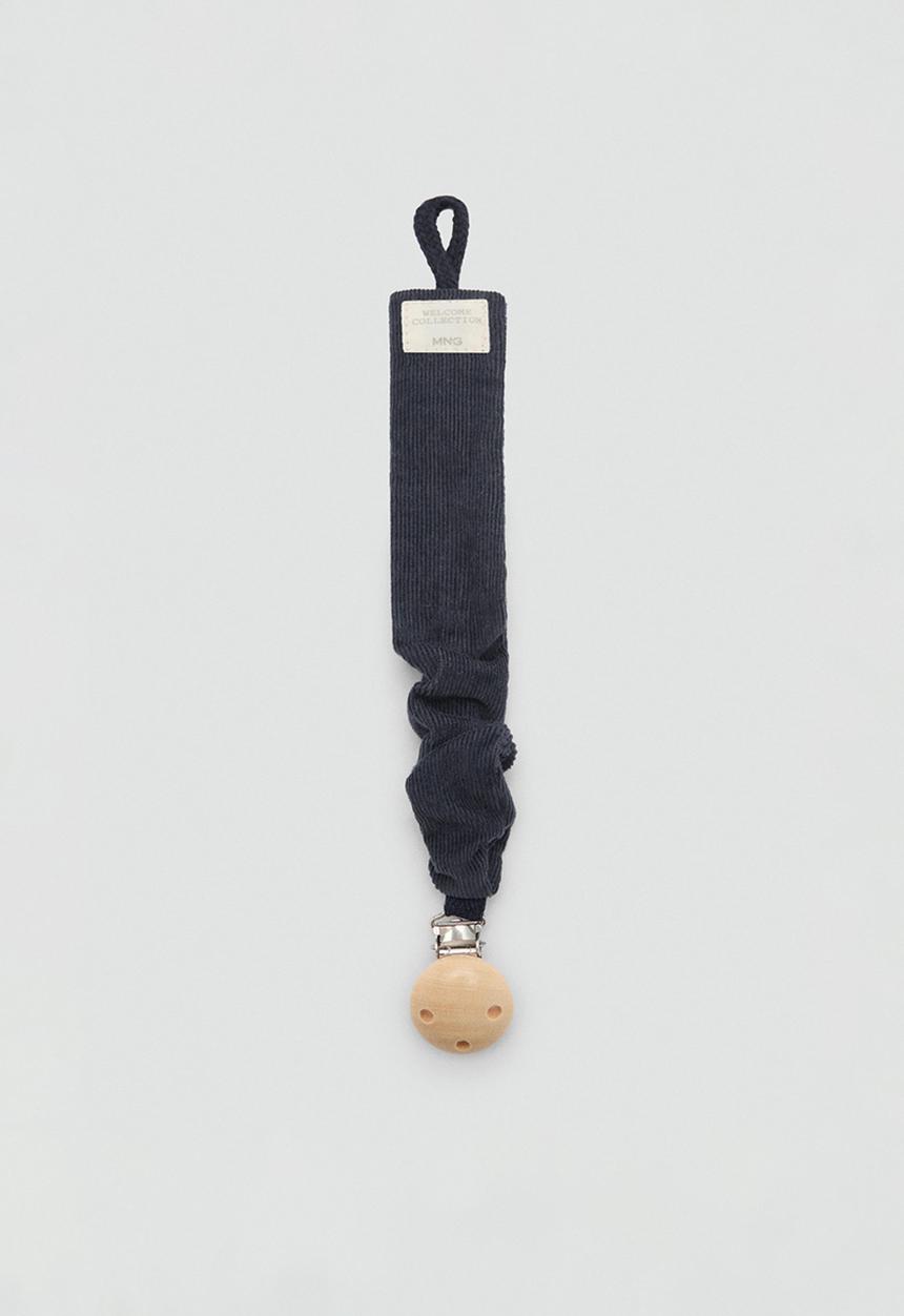 MANGO - Pacifier clip kansasc - navy