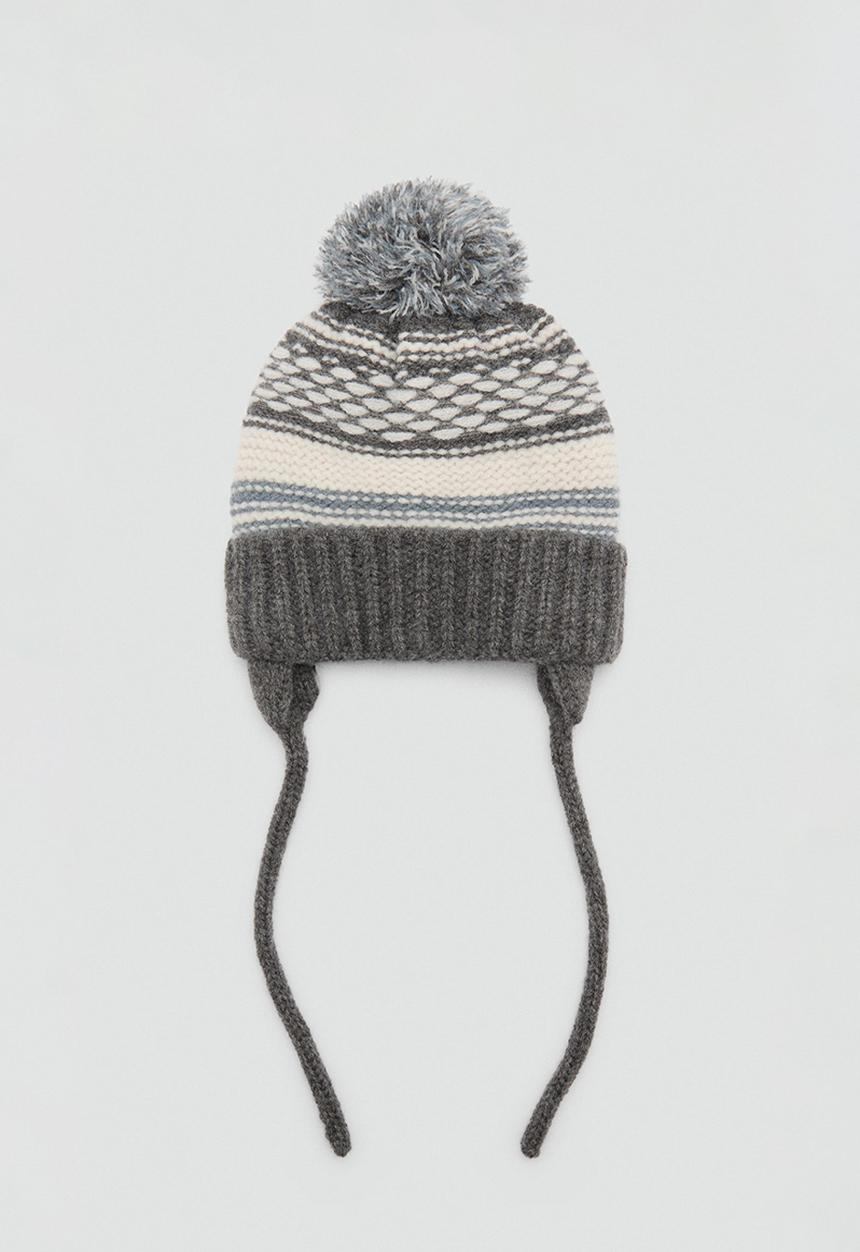 MANGO - Beanie andes - gray