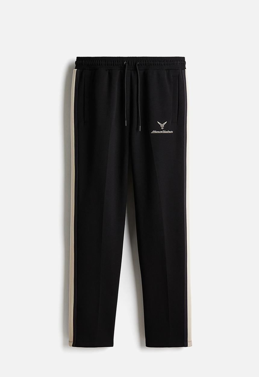 H&M - Regular fit track pants in drymove™ - black