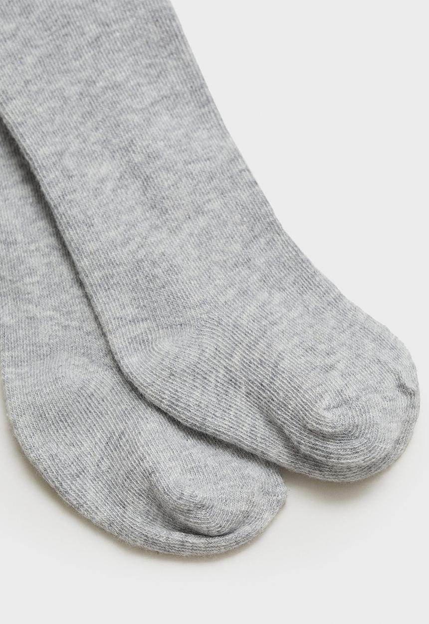 MANGO - Tights liso - light pastel gray