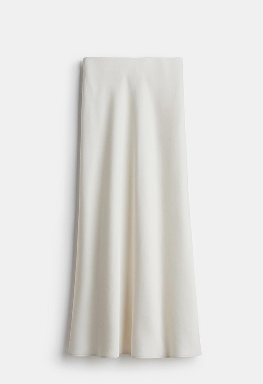 H&M - Maxi skirt - white
