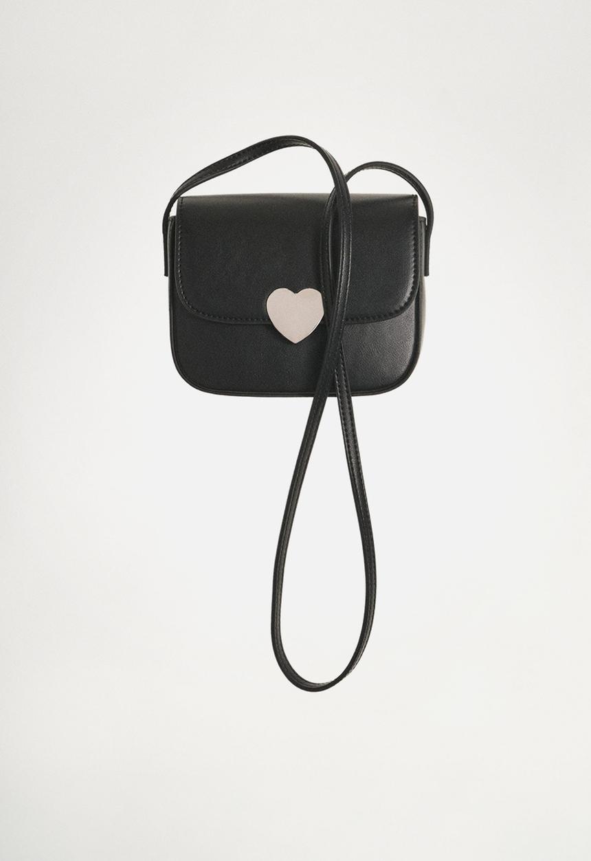 MANGO - Mini bag mini - black
