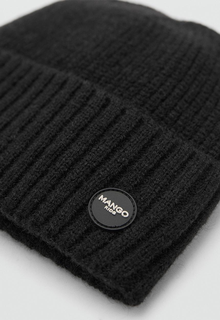 MANGO - Beanie craigb - black
