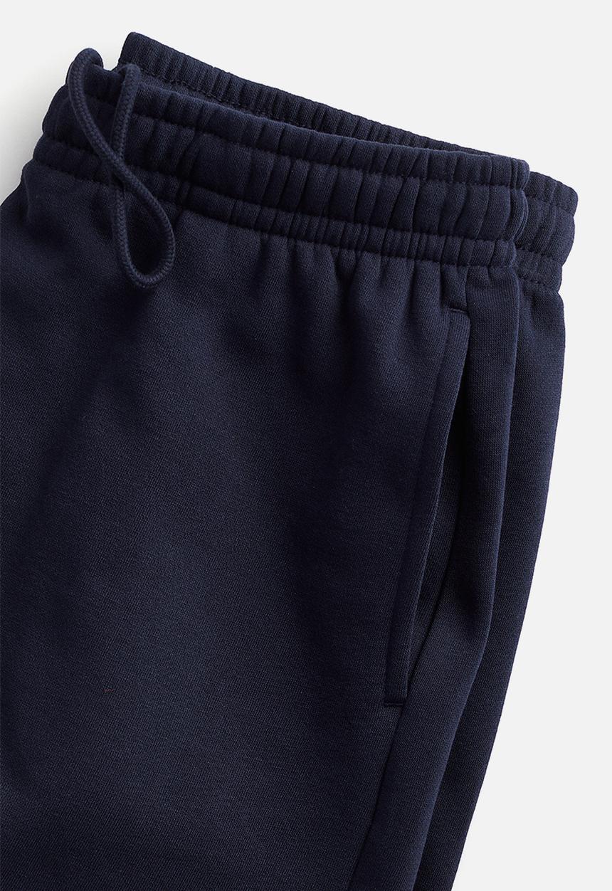 H&M - Sweatshirt shorts - navy blue