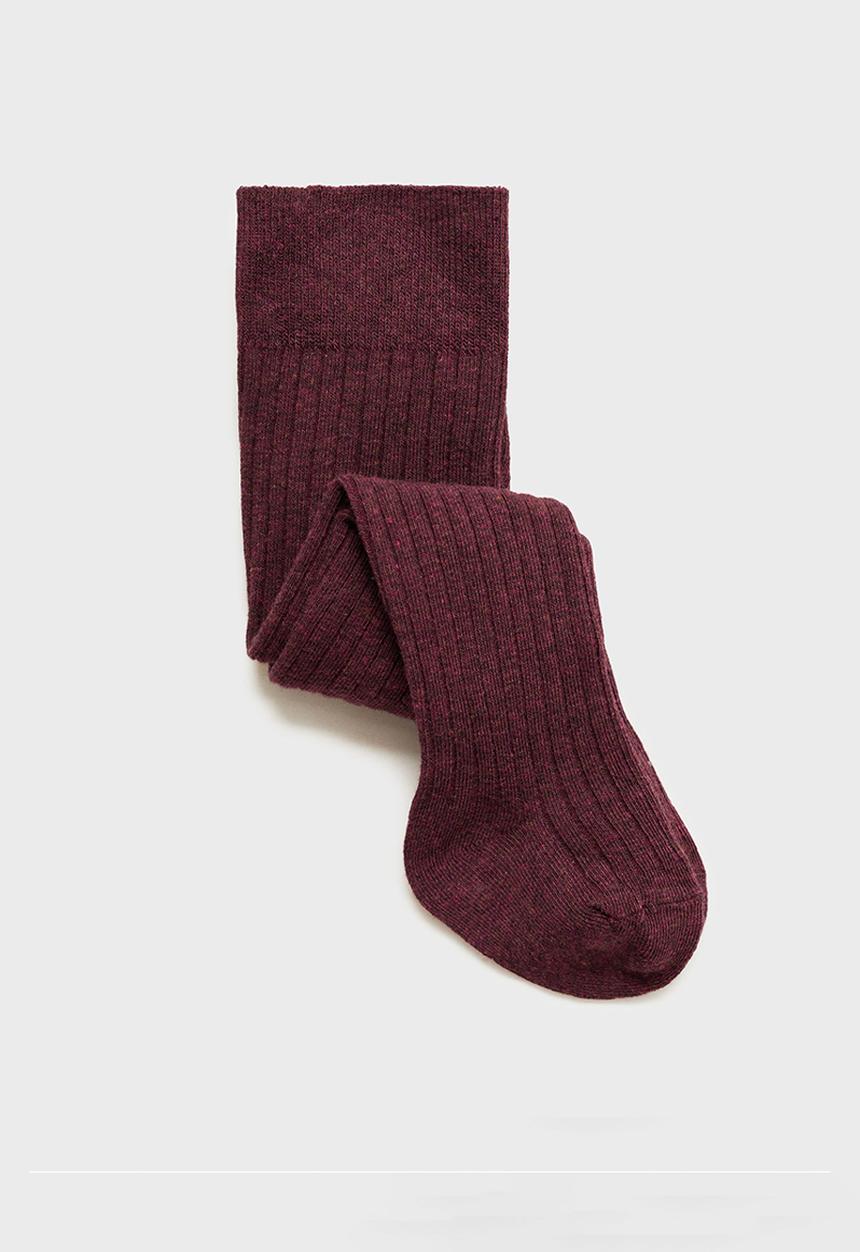 MANGO - Tights canale - dark red