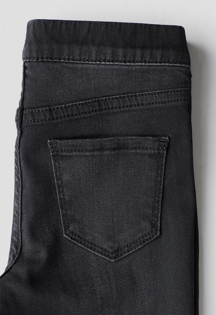 H&M - Superstretch flared leg jeans - charcoal 