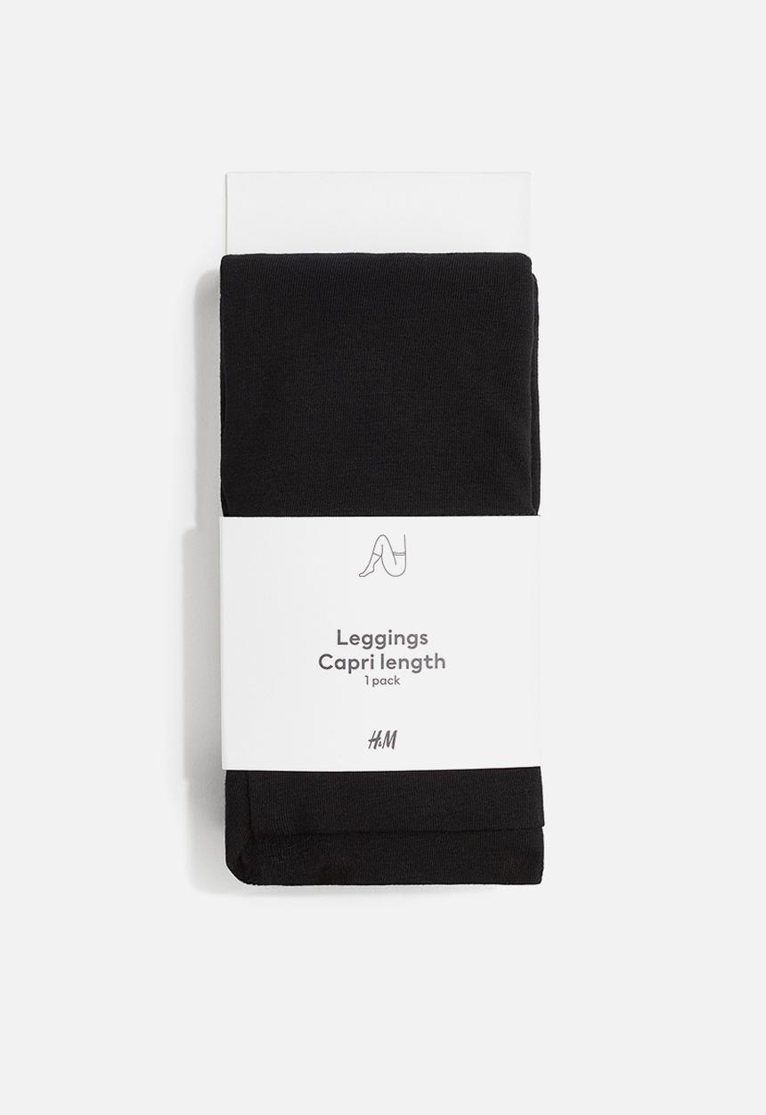 H&M - Capri leggings - black