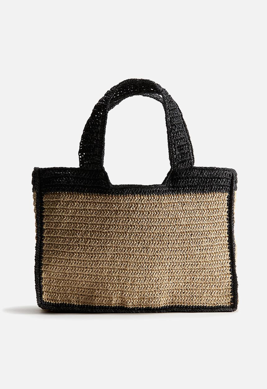 H&M - Straw shopper - beige