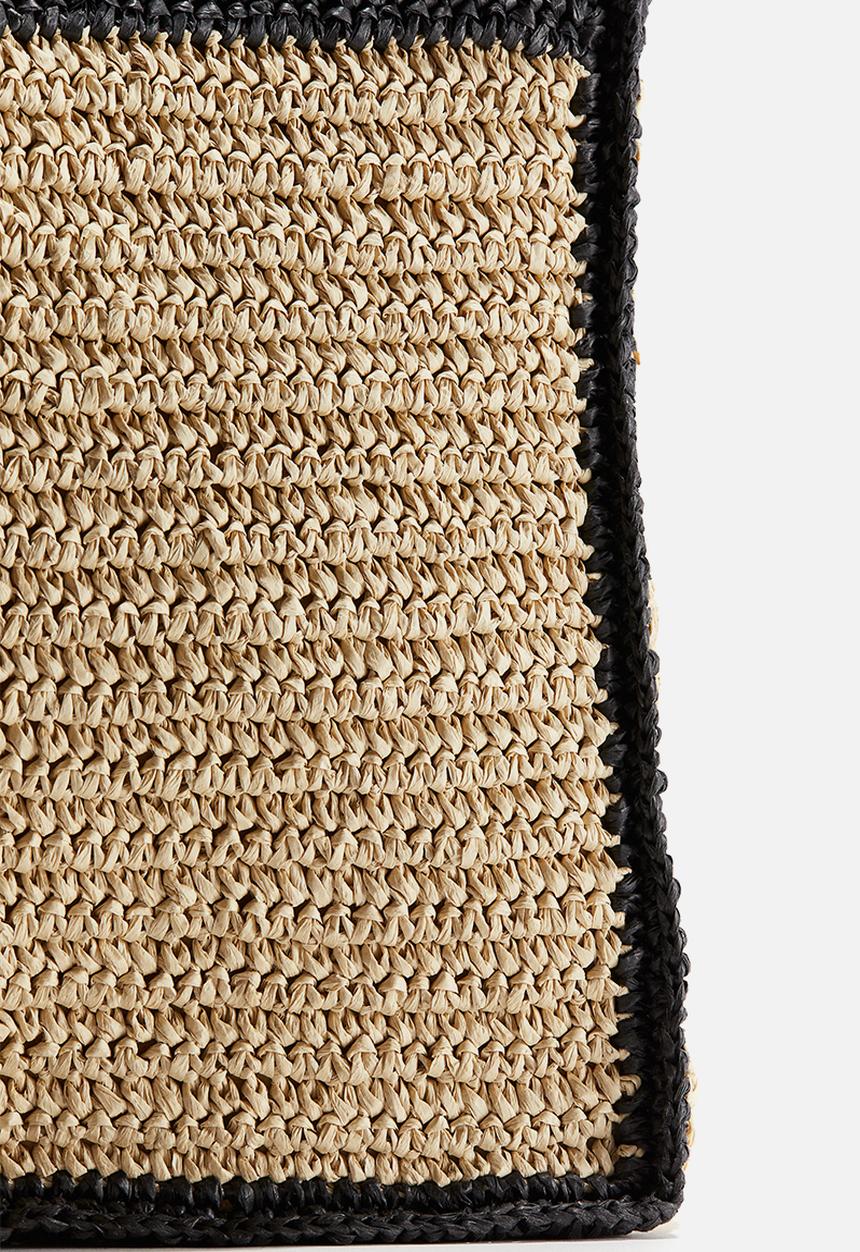 H&M - Straw shopper - beige