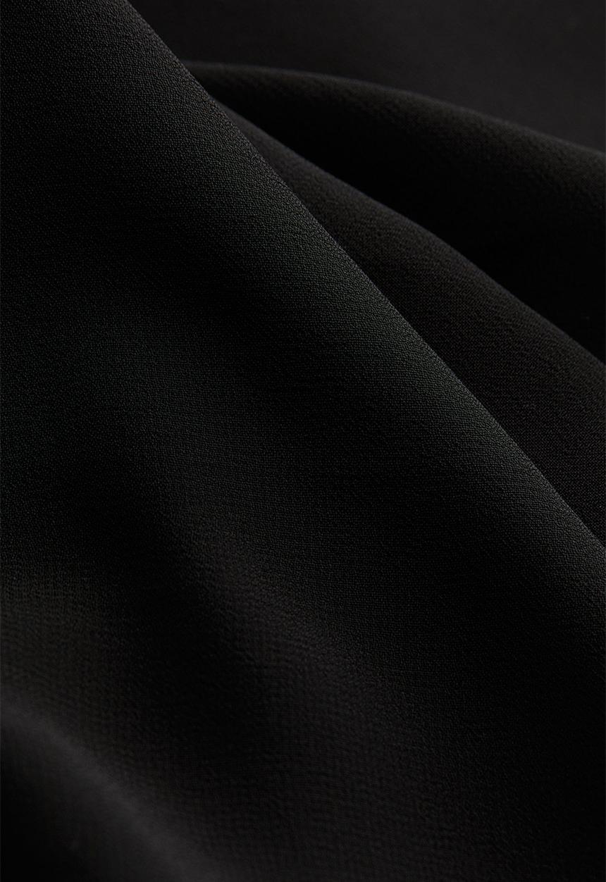 H&M - Chiffon strappy dress - black
