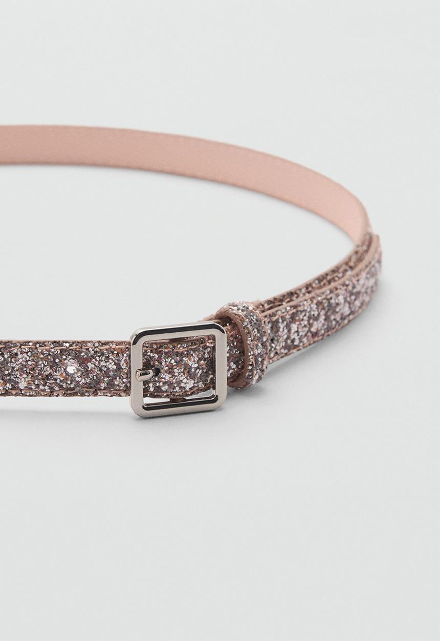 MANGO - Belt newparty - silver