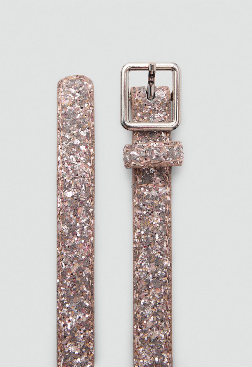 MANGO - Belt newparty - silver