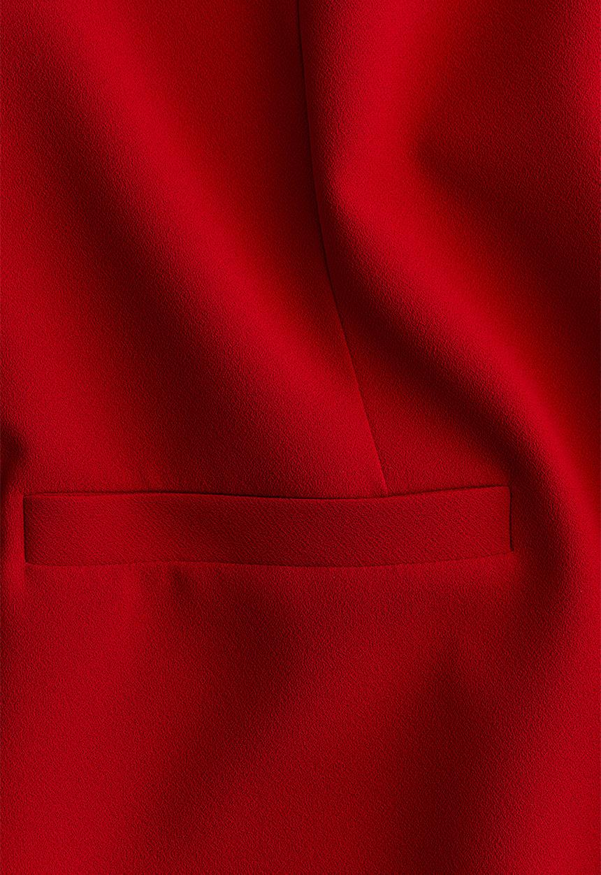 H&M - A-line mini dress - red