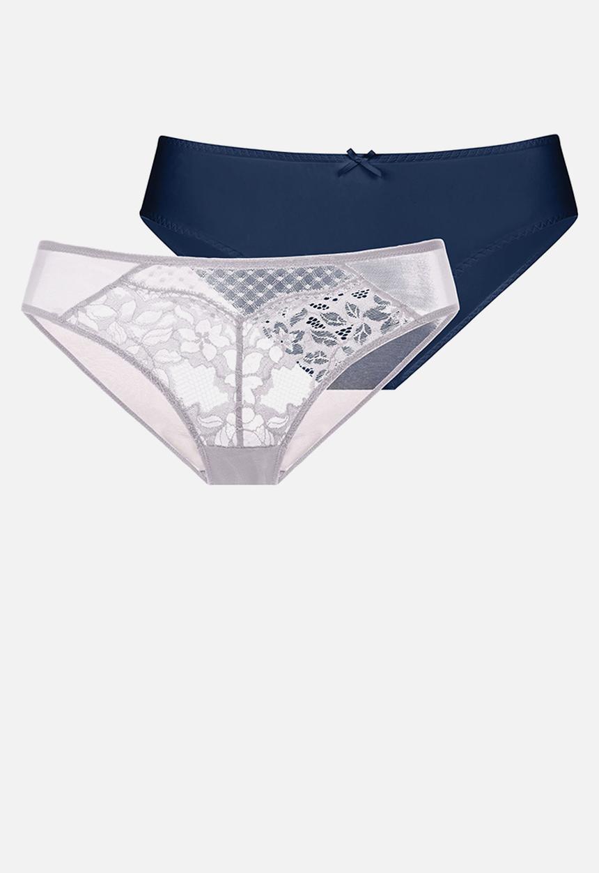 DORINA - Sierra 2 pack brief - lilac & blue