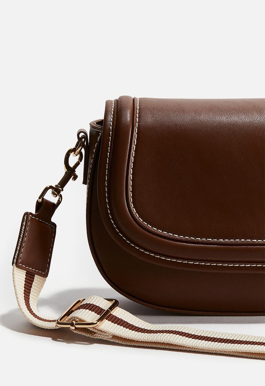 H&M - Crossbody saddle bag - brown