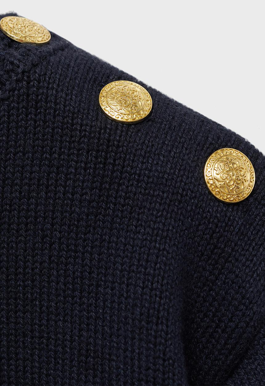 MANGO - Dress amelieb - navy