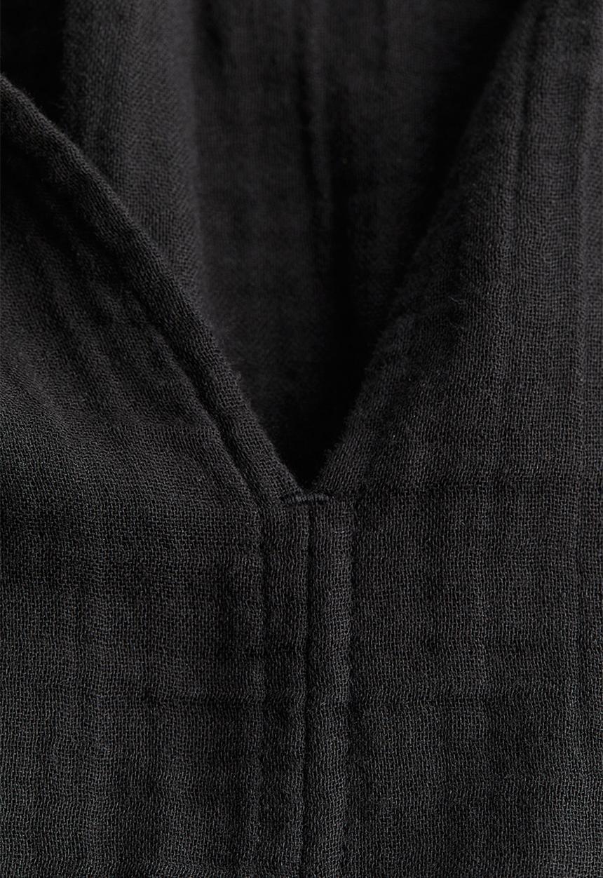 H&M - Muslin dress - black