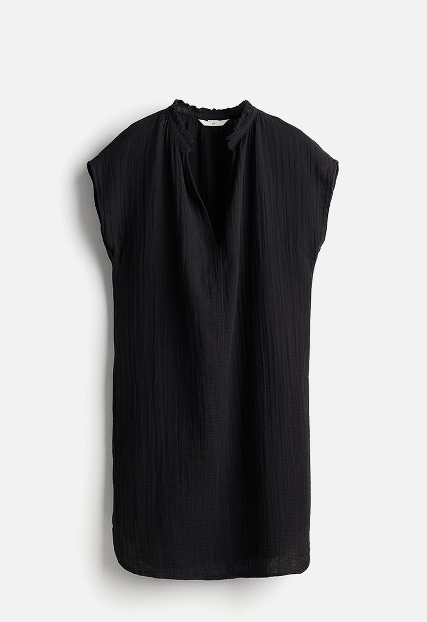 H&M - Muslin dress - black