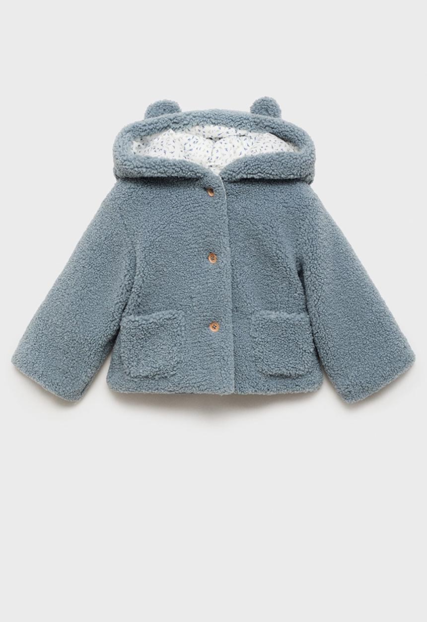 MANGO - Coat diego - medium blue