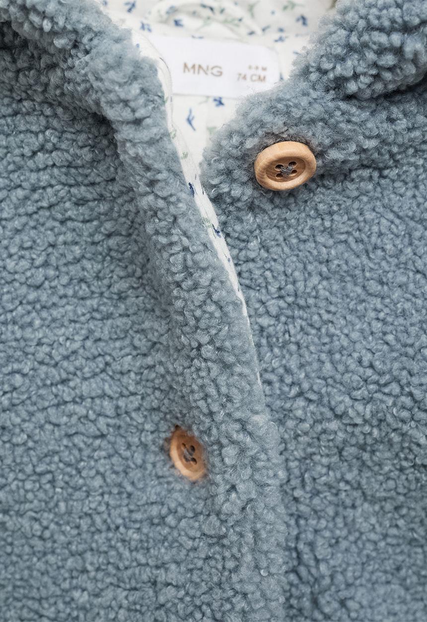 MANGO - Coat diego - medium blue